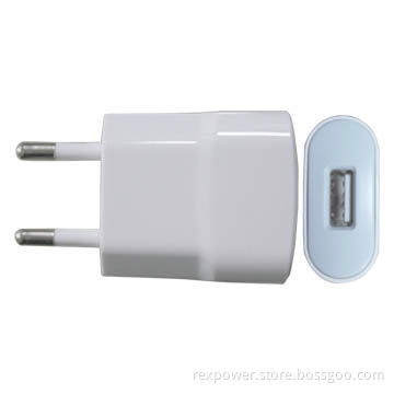 Charger for iPhone with 5V DC/700mAh Maximum Output Voltage and 100-240V AC Input Voltages